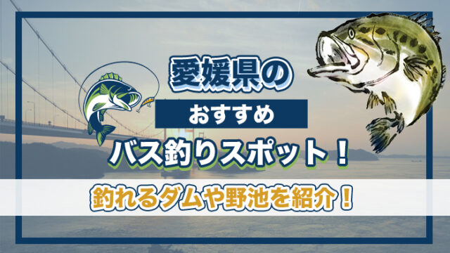 愛媛県のおすすめバス釣りスポット！釣れるダムや野池を紹介。