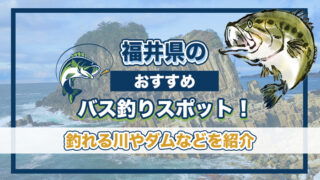 福井県のおすすめバス釣りスポット！釣れる川やダムなどを紹介。